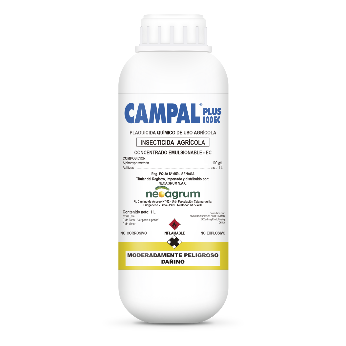 CAMPAL PLUS EC X 1LT (Insecticida)