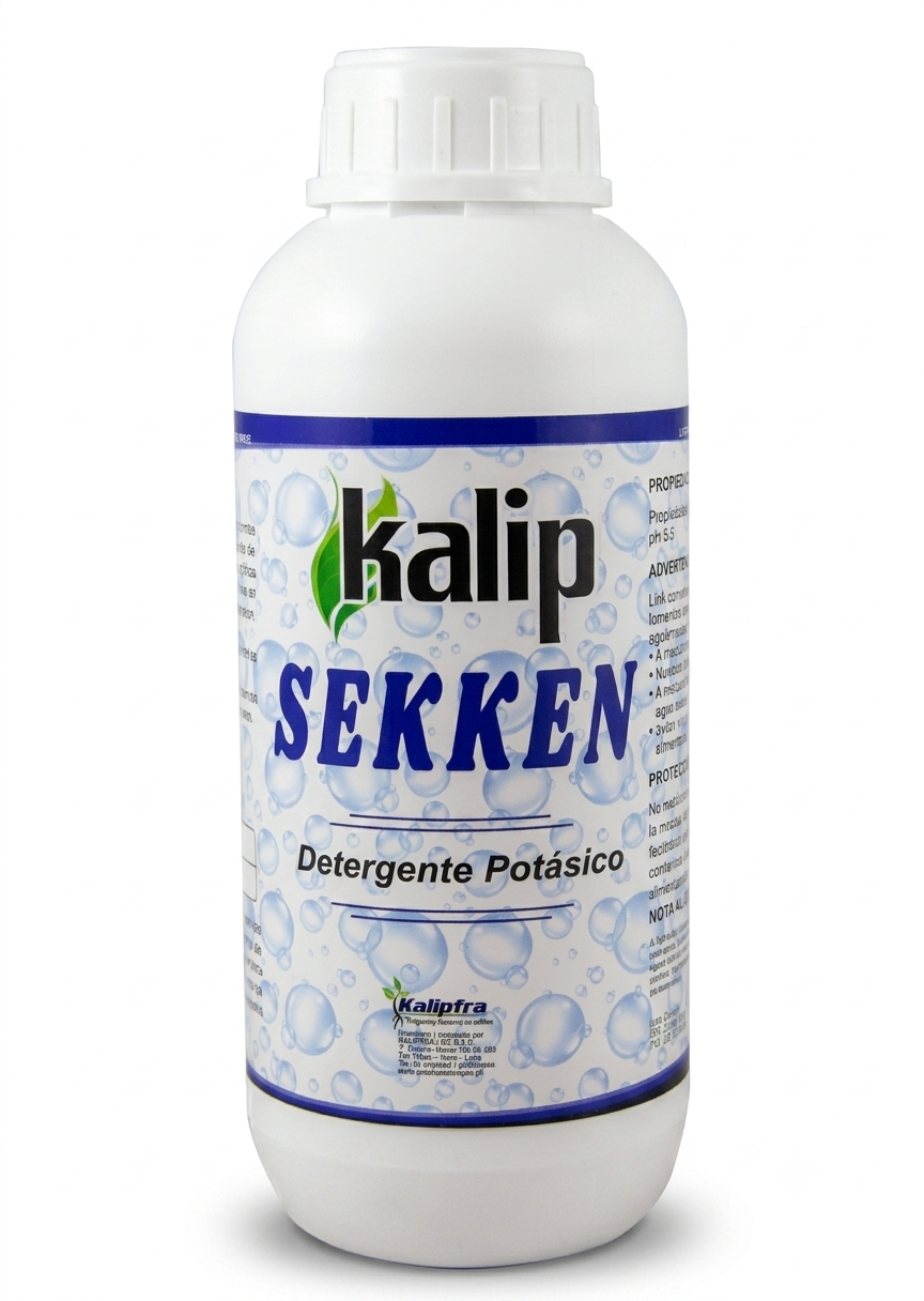 KALIP SEKKEN X 1LT (Dodecilbenceno sulfonato potásico 15% p/p Inertes 85% p/p)